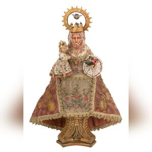 Religious santo. Tall figure Santo